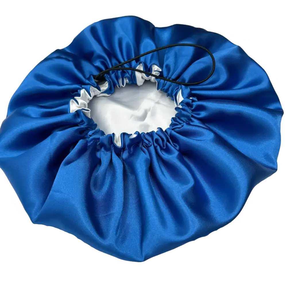 Bonnet en satin, réversible et ajustable -Taille standard