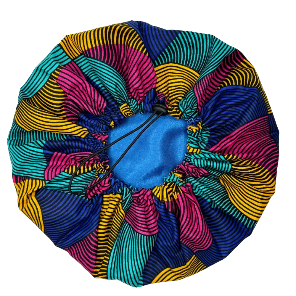 Satin bonnet, Adjustable "Mina" - Standard Size