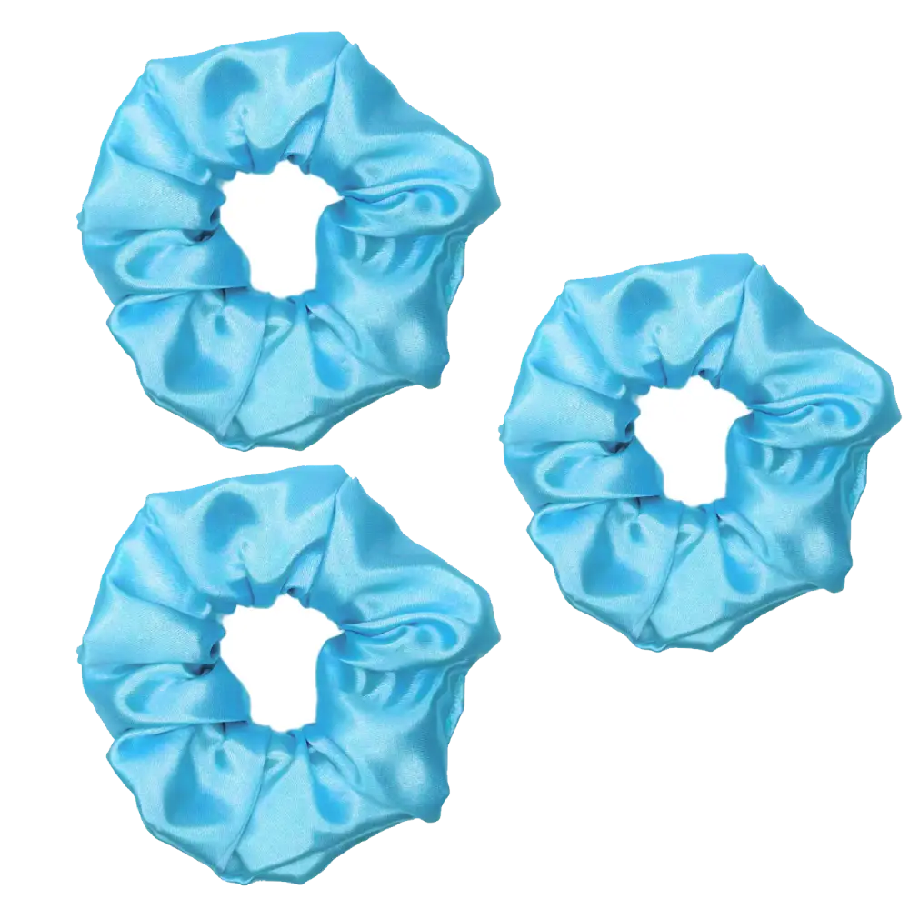 Pack of 3 monochrome scrunchies - Medium size