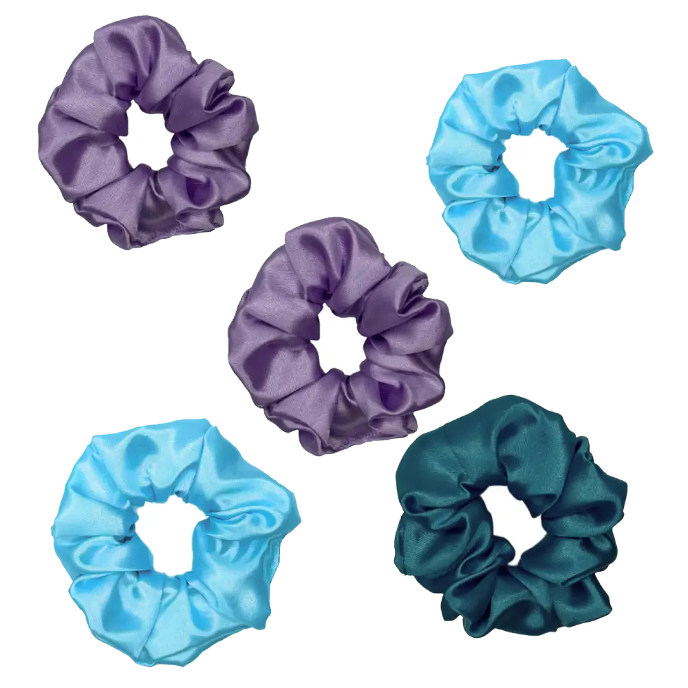 Packs de 5 chouchous multicolores - Taille mini