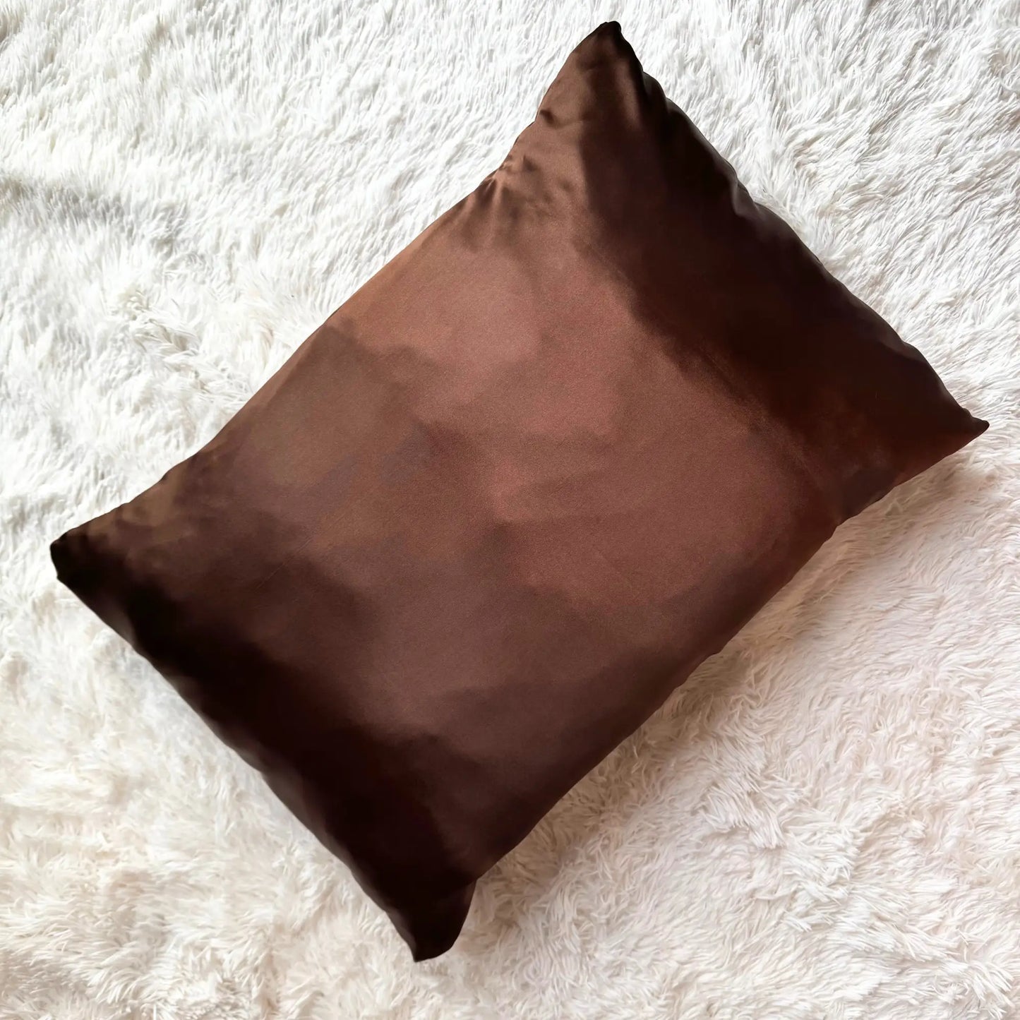 Taies d'oreiller en satin "Ebene"