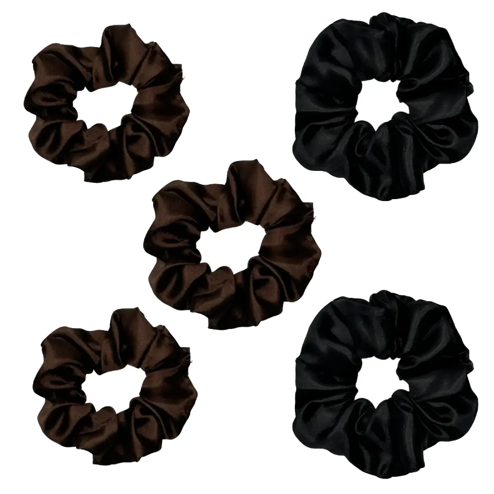 Packs de 5 chouchous multicolores - Taille mini