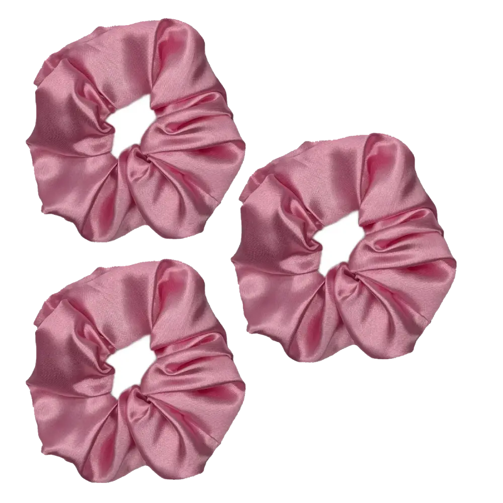 Pack of 3 monochrome scrunchies - Medium size