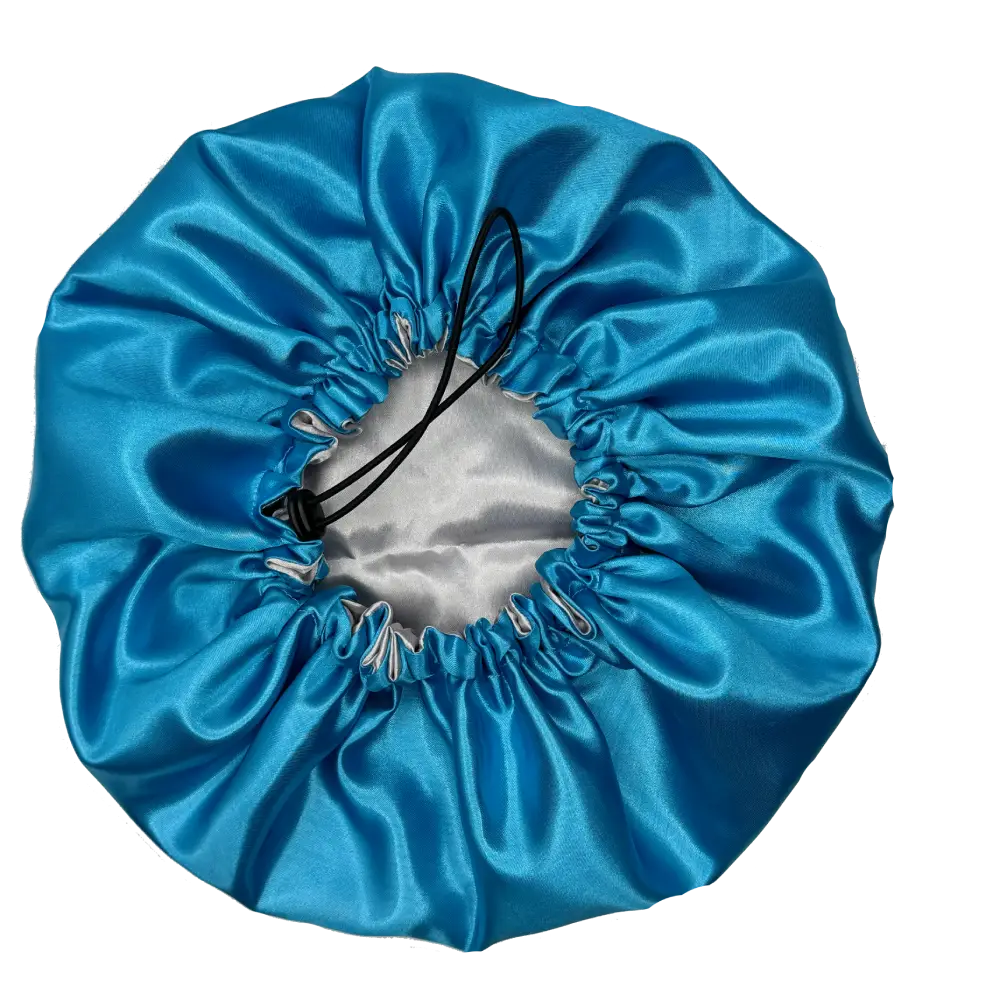 Bonnet en satin, réversible et ajustable -Taille standard