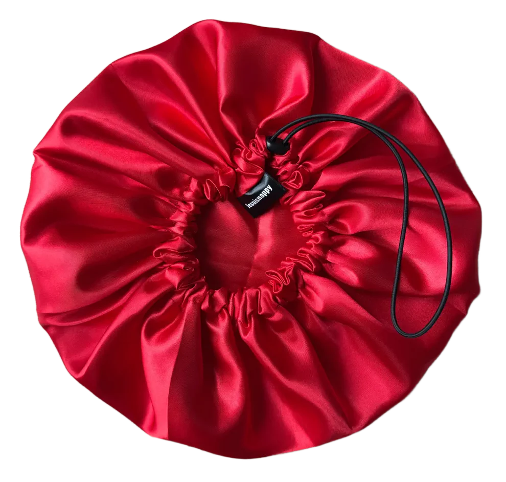 Set de 2 bonnets en satin "Malaika" - Adulte