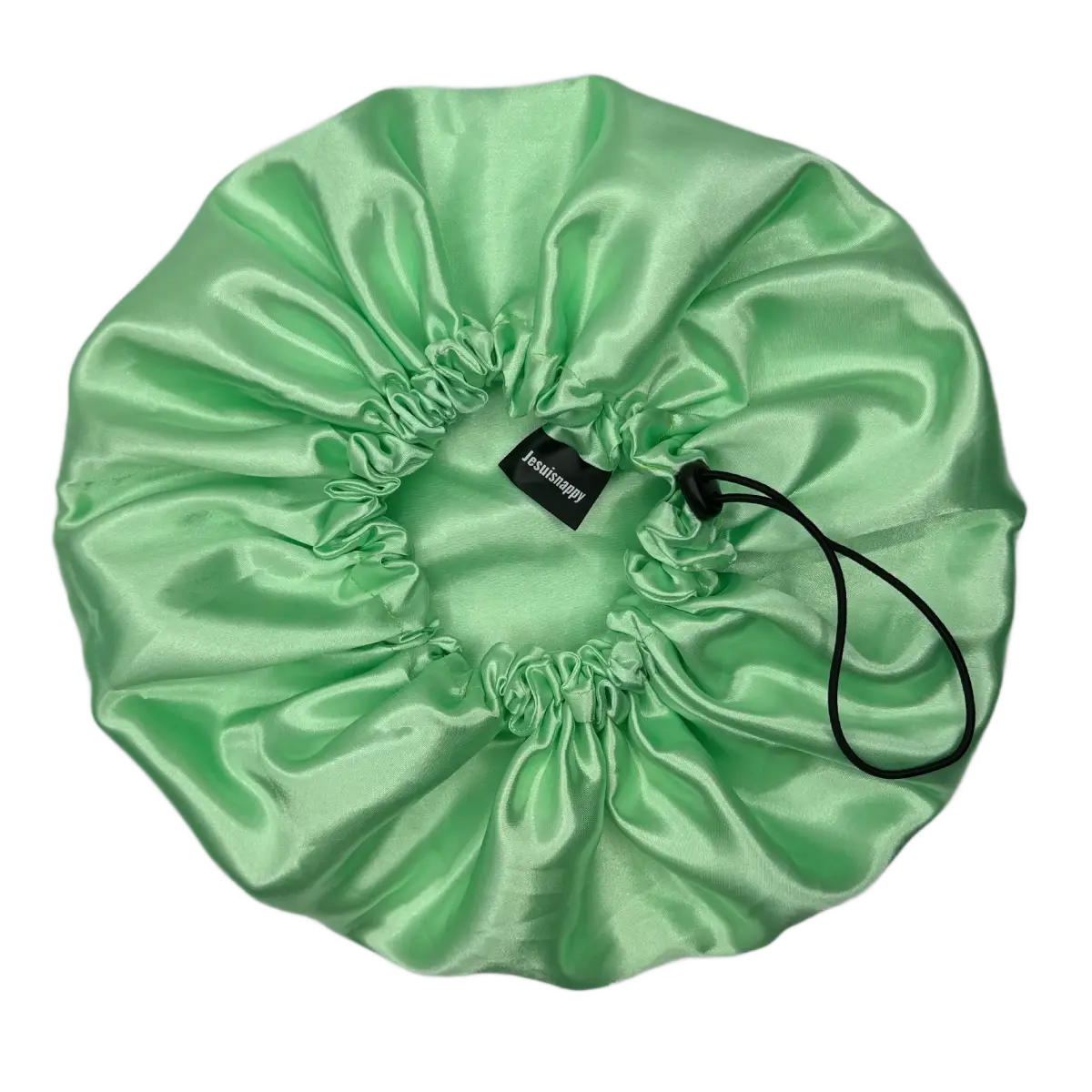 Bonnet en satin "Limette" - Adulte