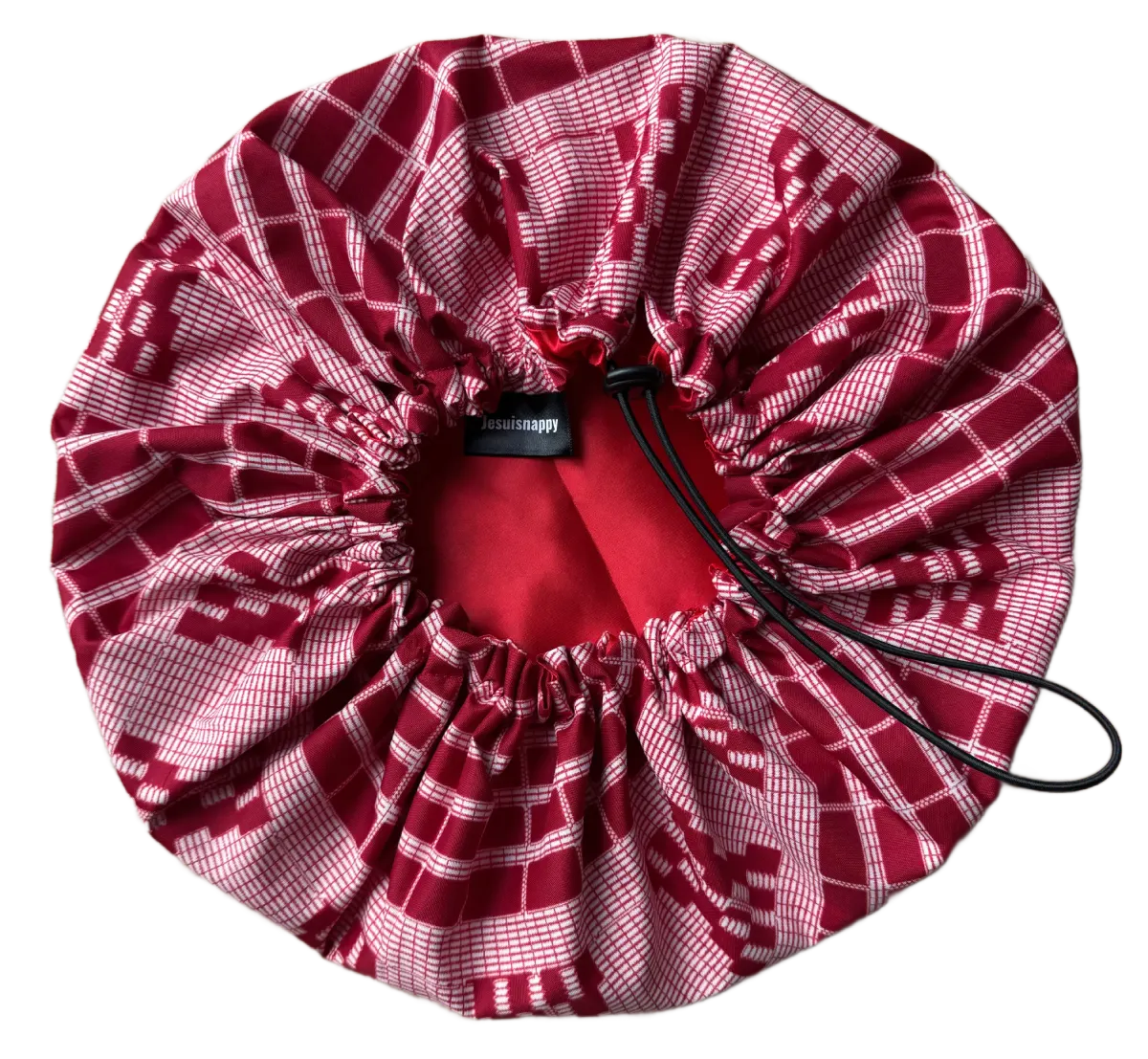 Satin bonnet, Adjustable "Malaika" - Standard size