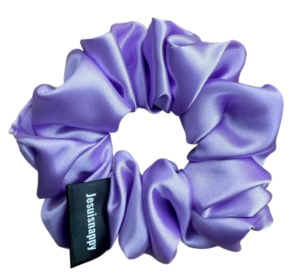 Chouchou en satin "Lila"