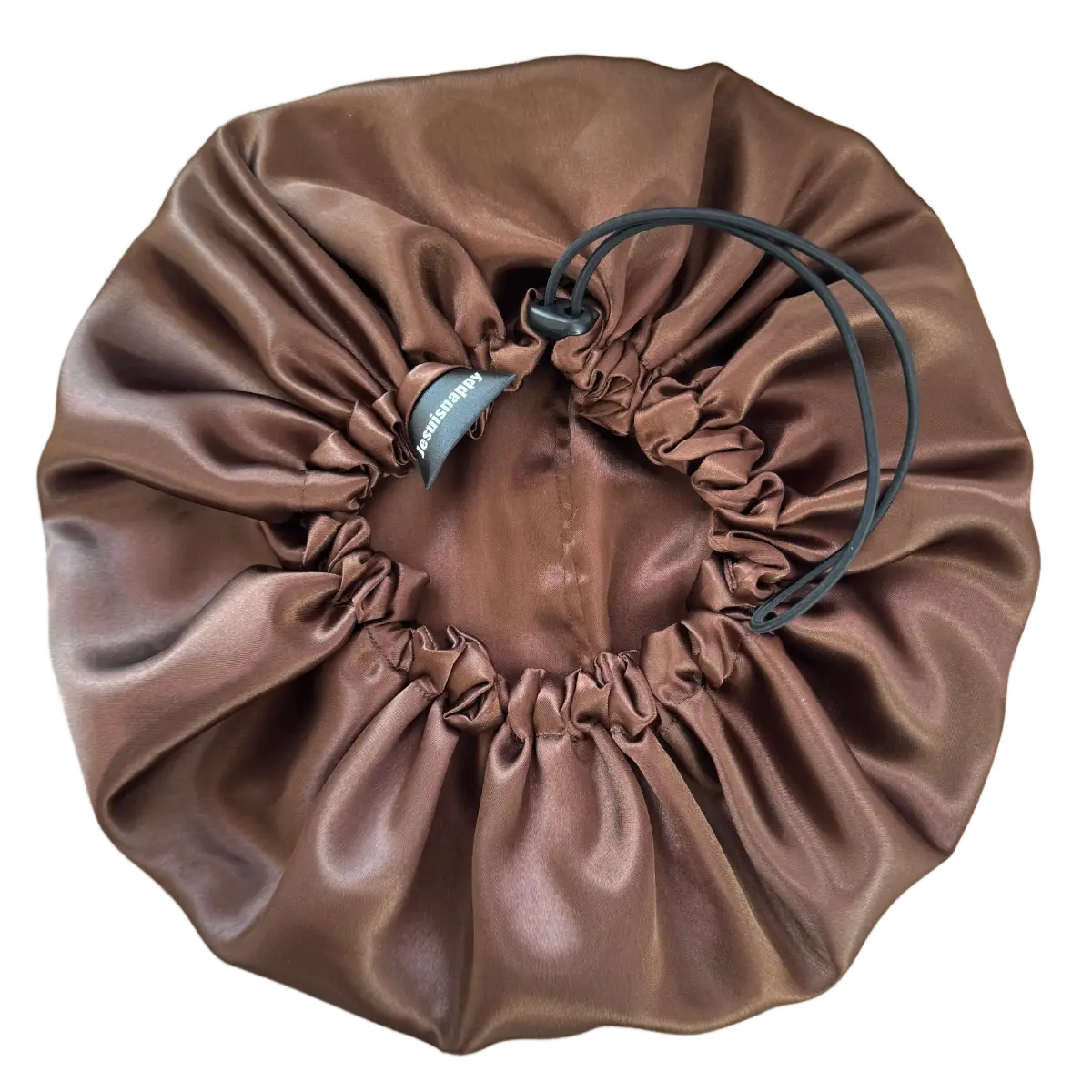 Pack de 2 bonnet en satin "Ebene" - Enfant